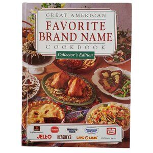 1993 Favorite Brand Name Cookbook Great American Collector's Edition Hardcover